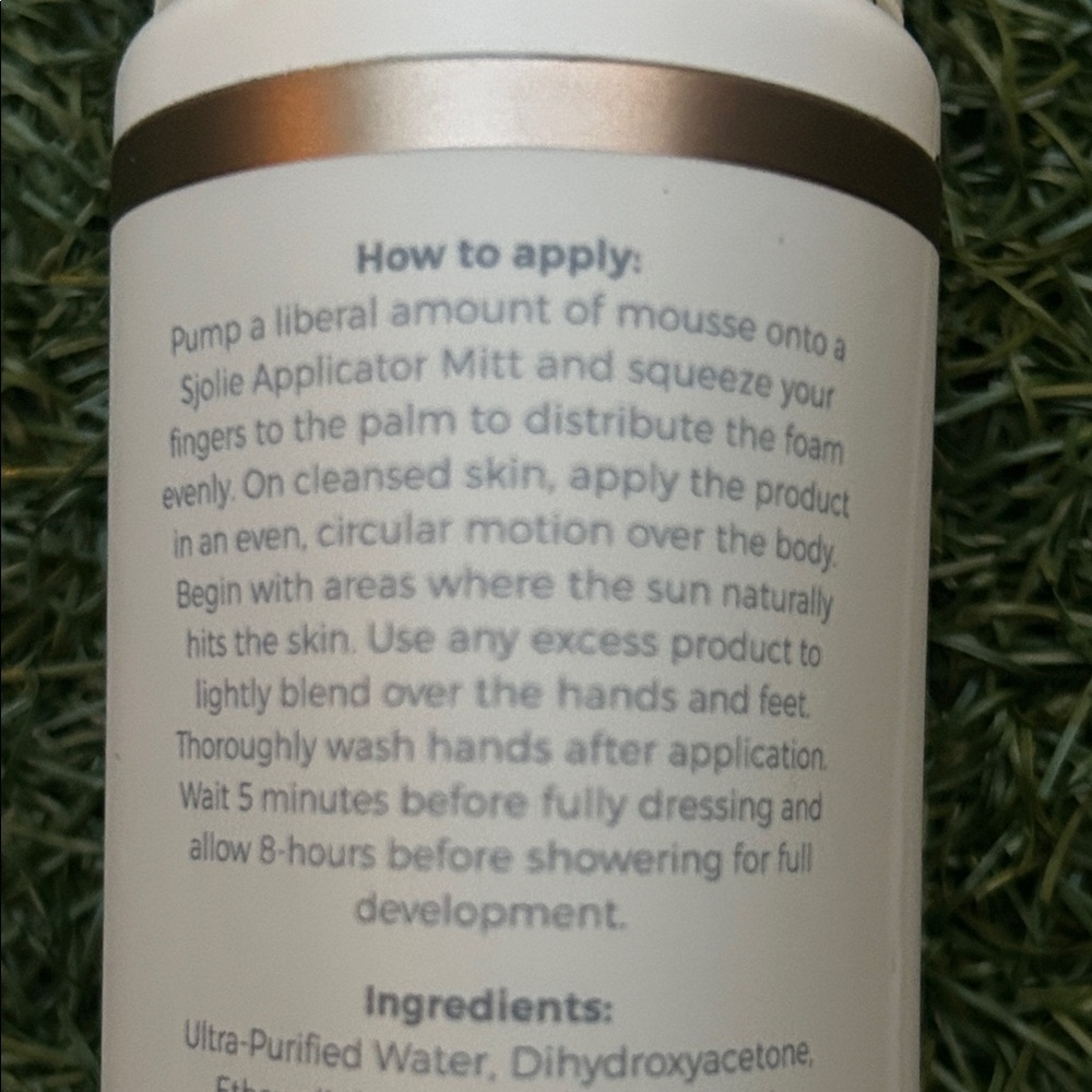 SJolie Bronzing Mousse Full Body Self Tanner - Picture 3 of 3